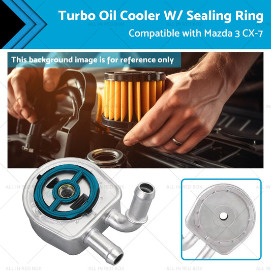 LF6W14700A Turbo Oil Cooler W or  Sealing Ring Suitable for Mazda 3 CX-7 03-14-0