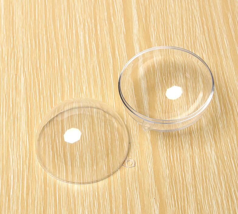 10pcs 8cm & 10cm Christmas Balls Xmas Tree Ornament Decorations Plastic Bubbles-2