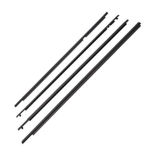 4x Window Glass Seals Weather Strip Suitable For Toyota Corolla Sedan 2009-2012-0