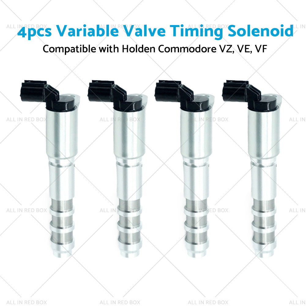 4x Variable Timing VVT Valve Solenoid Suitable For COMMODORE VE VF VZ 12615613-1