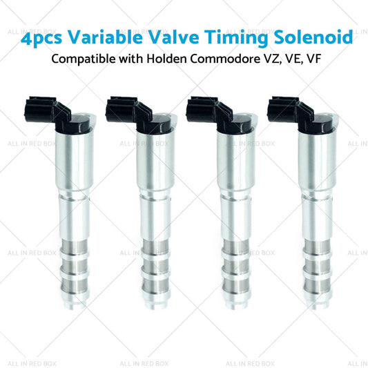 4x Variable Timing VVT Valve Solenoid Suitable For COMMODORE VE VF VZ 12615613-1