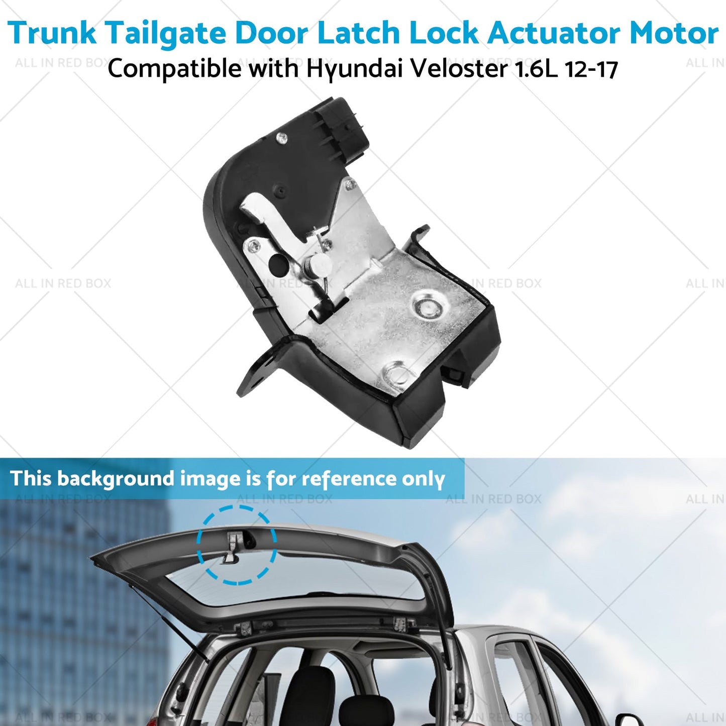 Tailgate Door Latch Lock Actuator Motor Suitable For Veloster Hyundai 1. 6L 12-17-4