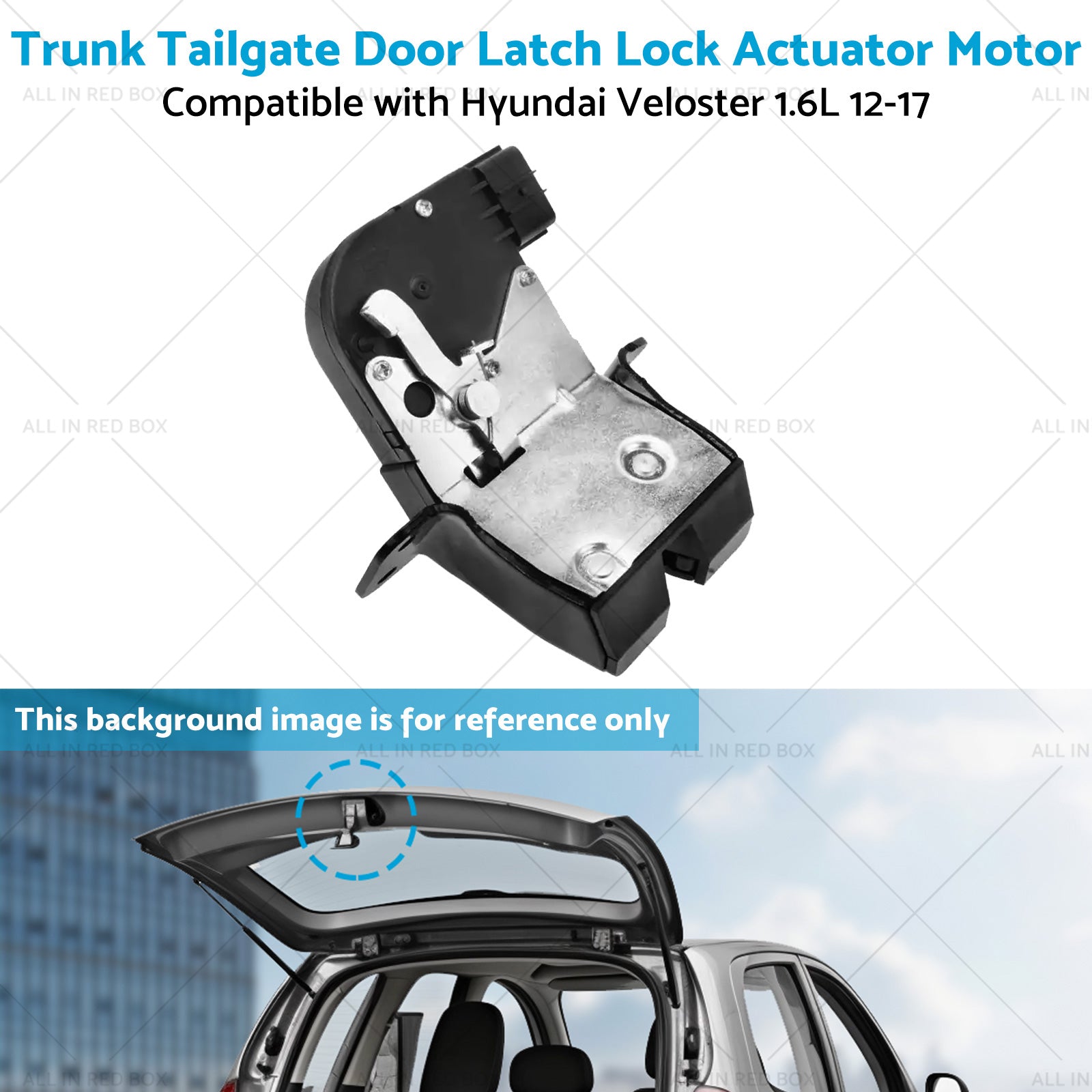Tailgate Door Latch Lock Actuator Motor Suitable For Veloster Hyundai 1. 6L 12-17-4