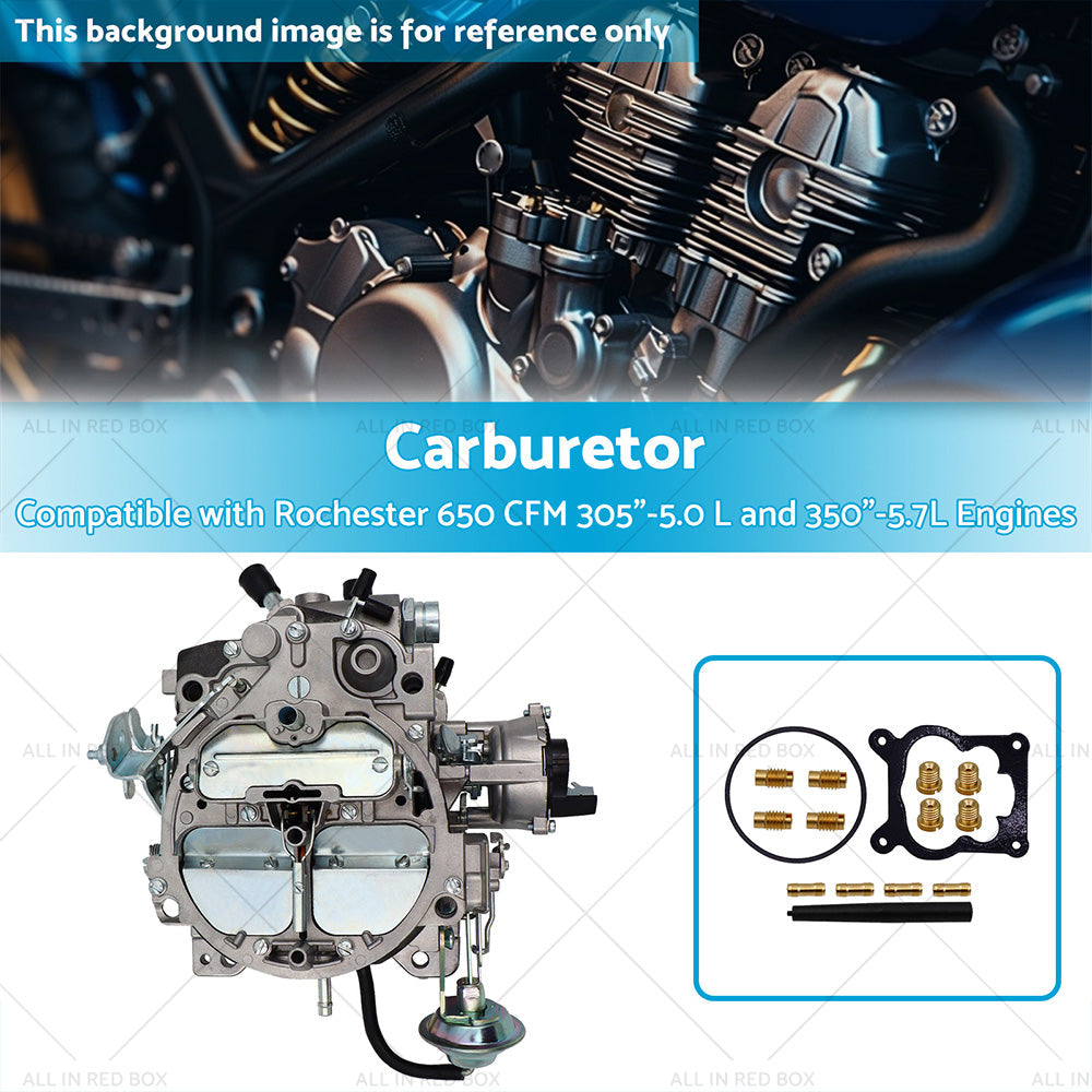 Electric Choke Carburetor Suitable For 305-350 Engines 650 CFM 17066432-2