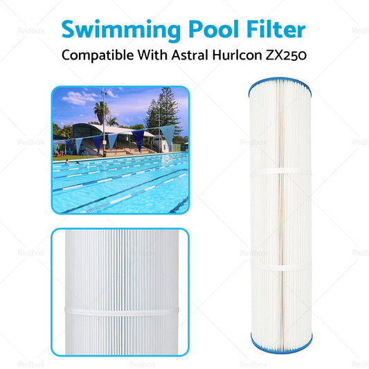 Swimming Pool Filter Cartridge Filter Element Suitable for Astral Hurlcon ZX250-1