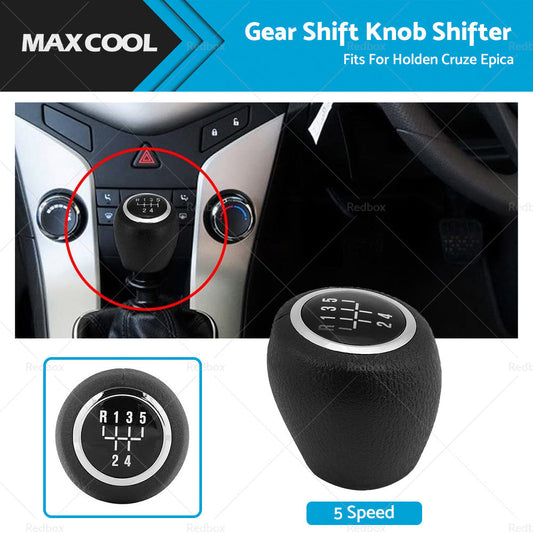 5 Speed Gear Shift Knob Shifter Fits For Holden Cruze 2011-2016 Epica 2007-2011-0