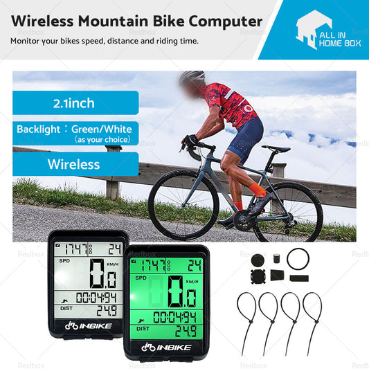Wireless Cycling Bike Bicycle LCD Cycle Speedometer Computer Odometer Waterproof-0