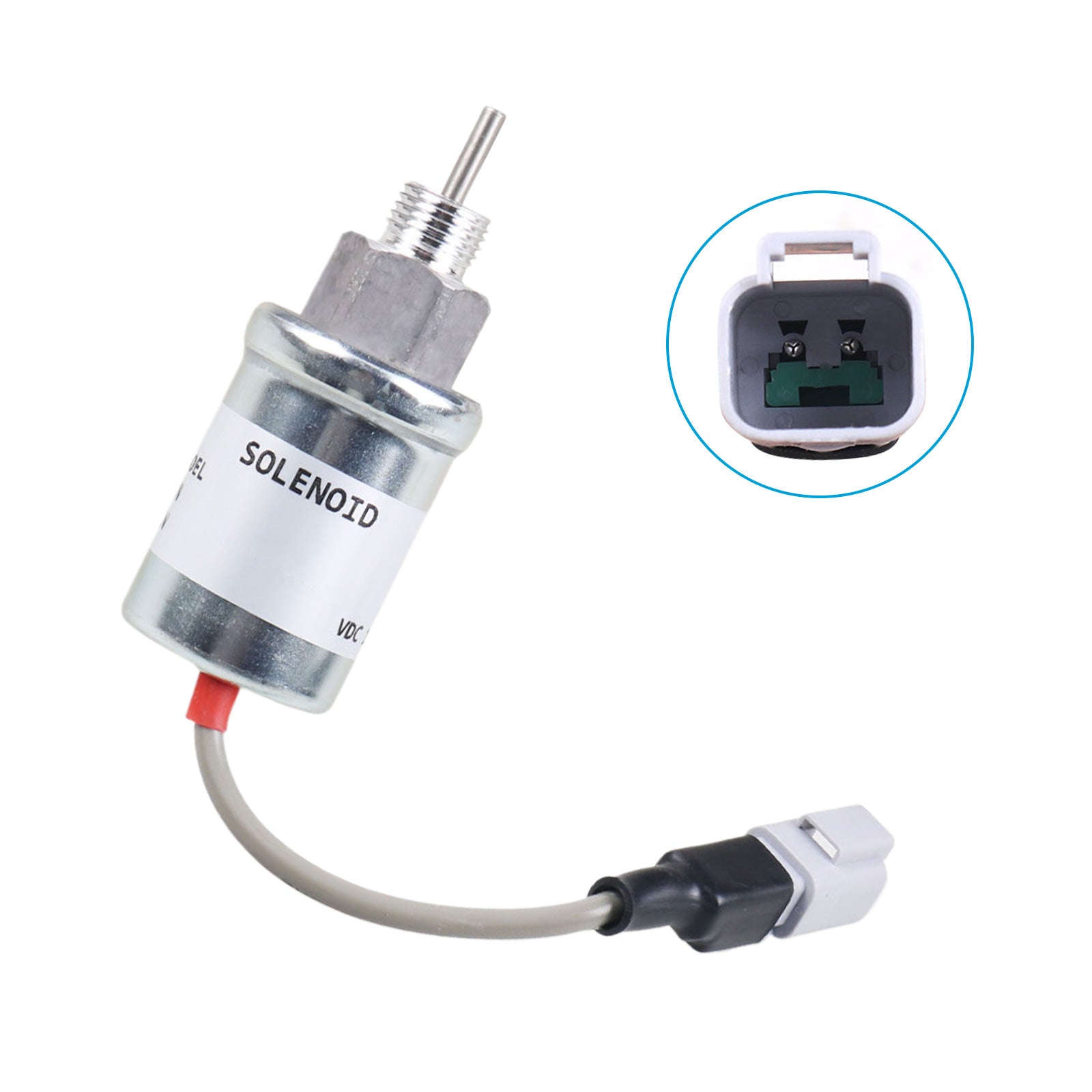 Fuel Cut-Off Solenoid 12V Suitable For Engine 3024 / 3024C / 3011C / 3013 / 3013C-3
