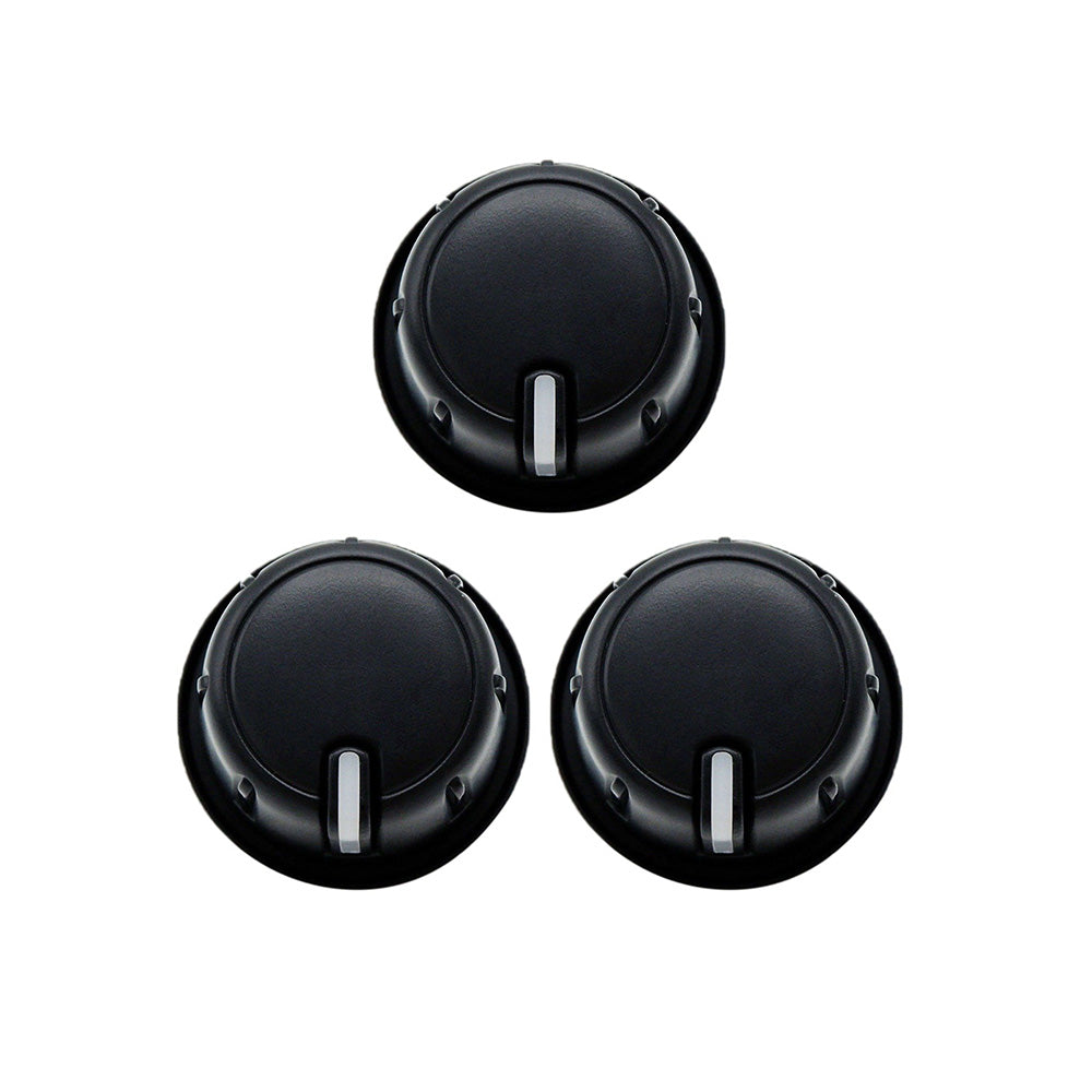 3x Heater Fan Control Switch Knobs Suitable For Toyota Hilux Vigo TGN16 KUN16-0