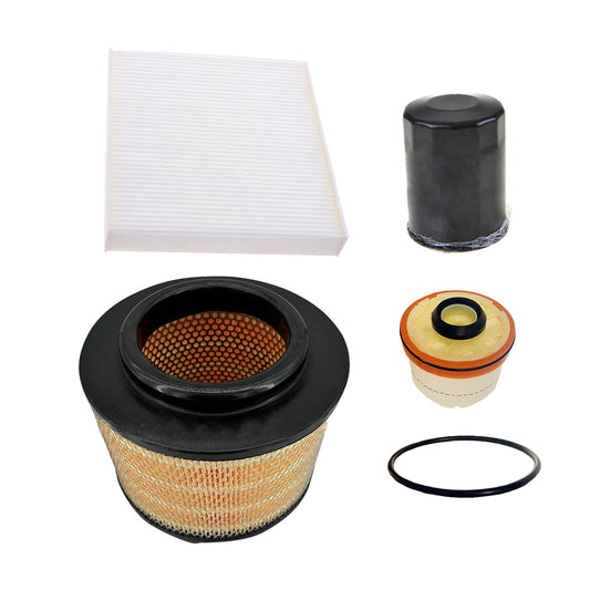 Air Fuel Oil Filter Service Kit Suitable For Toyota Hilux KUN26R 3.0D Diesel-0