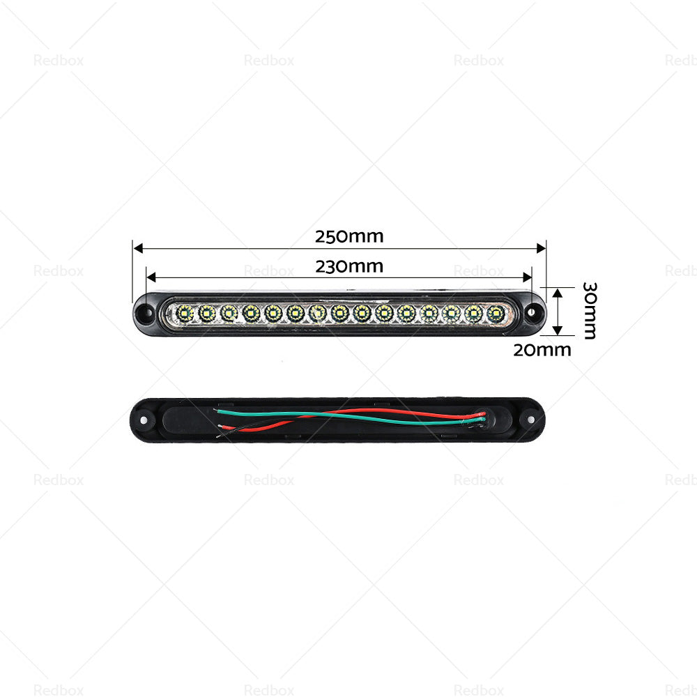2x15 LED Tailer Stop Reverse Light Bar Suitable For Truck Boat Caravan Tail Lamp-4