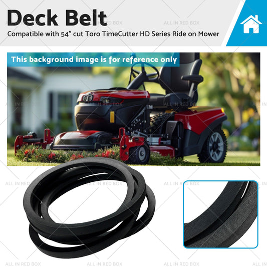 Deck Belt Suitablefor Selected 54 inch  Toro HD Series Ride on Mower ZTR 133-7076-0