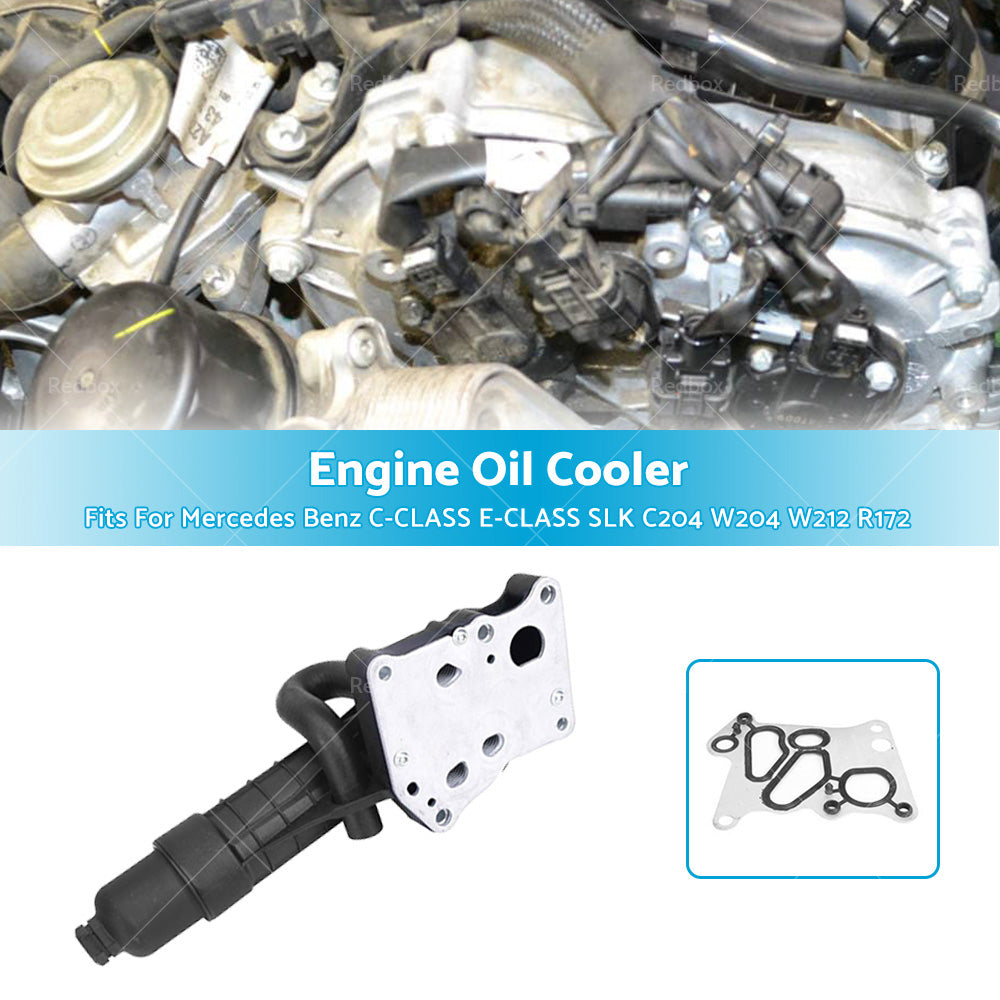 Engine Oil Cooler Suitable For Mercedes Benz A207 C207 W212 R172 A2711801410-2