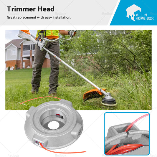 Universal Alloy Head 25mm Suitable For Stihl Husqvarna Whipper Snipper Trimmer-0