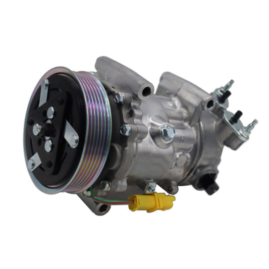Air Con AC Compressor Suitable for Citroen C4 110 1.6L Diesel DV6C 01/11 - 12/15-0