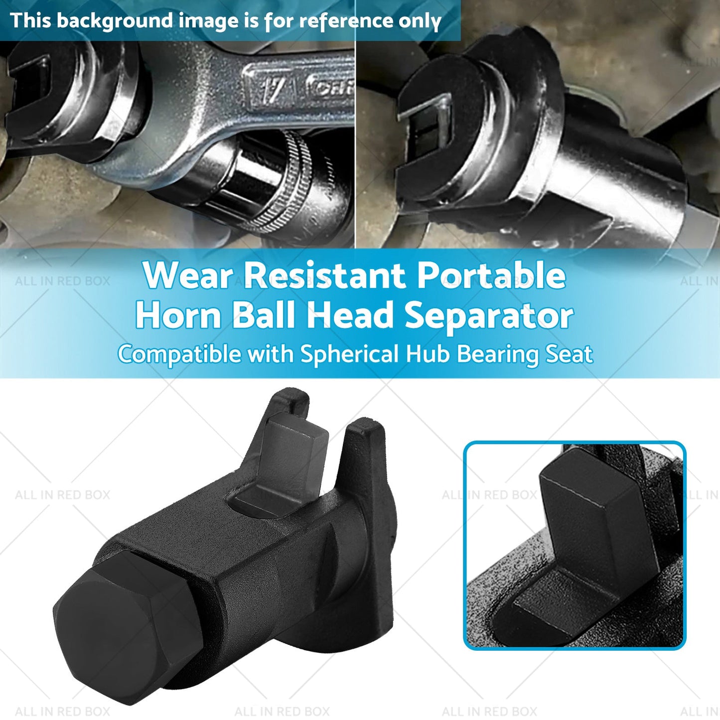 Wear Resistant Portable Horn Ball Head Separator for Spherical Hub Bearing Seat-2