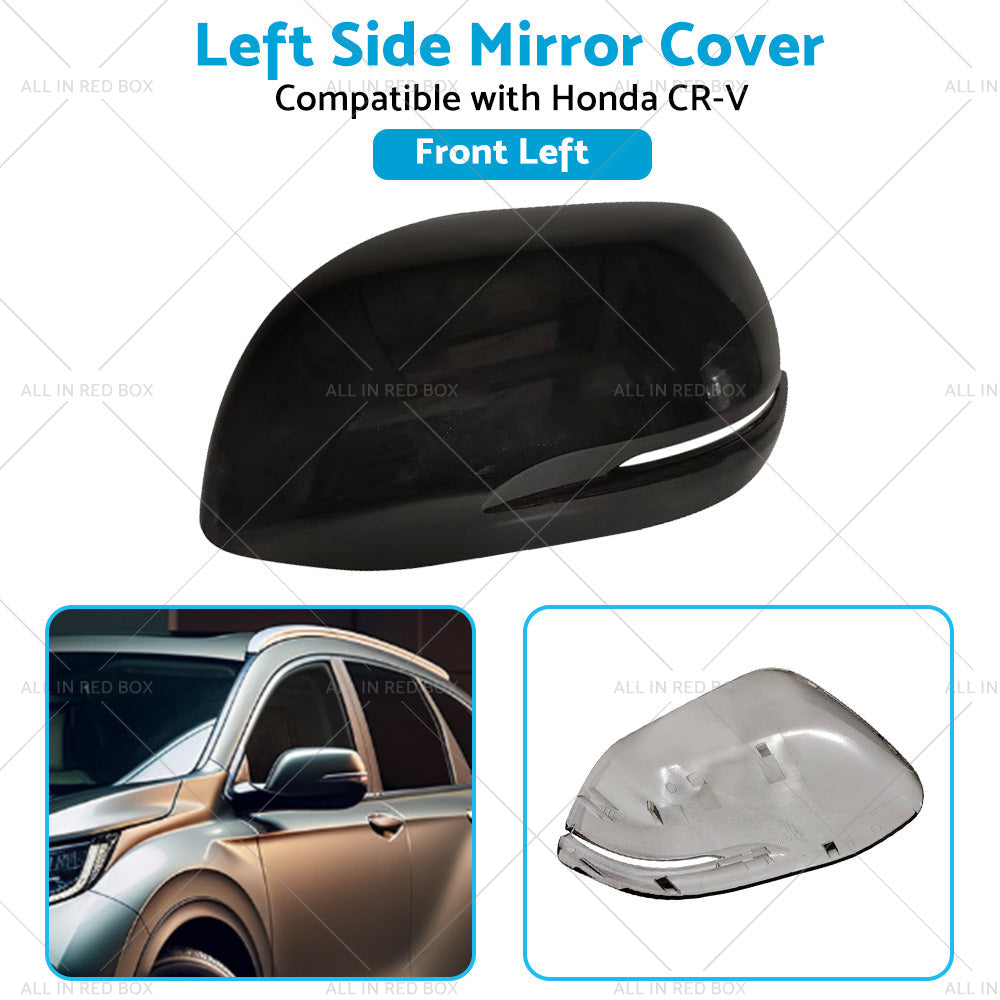 LH Mirror Cover Housing Cap Suitable for Honda CR-V 12- NH731P Crystal Black-4