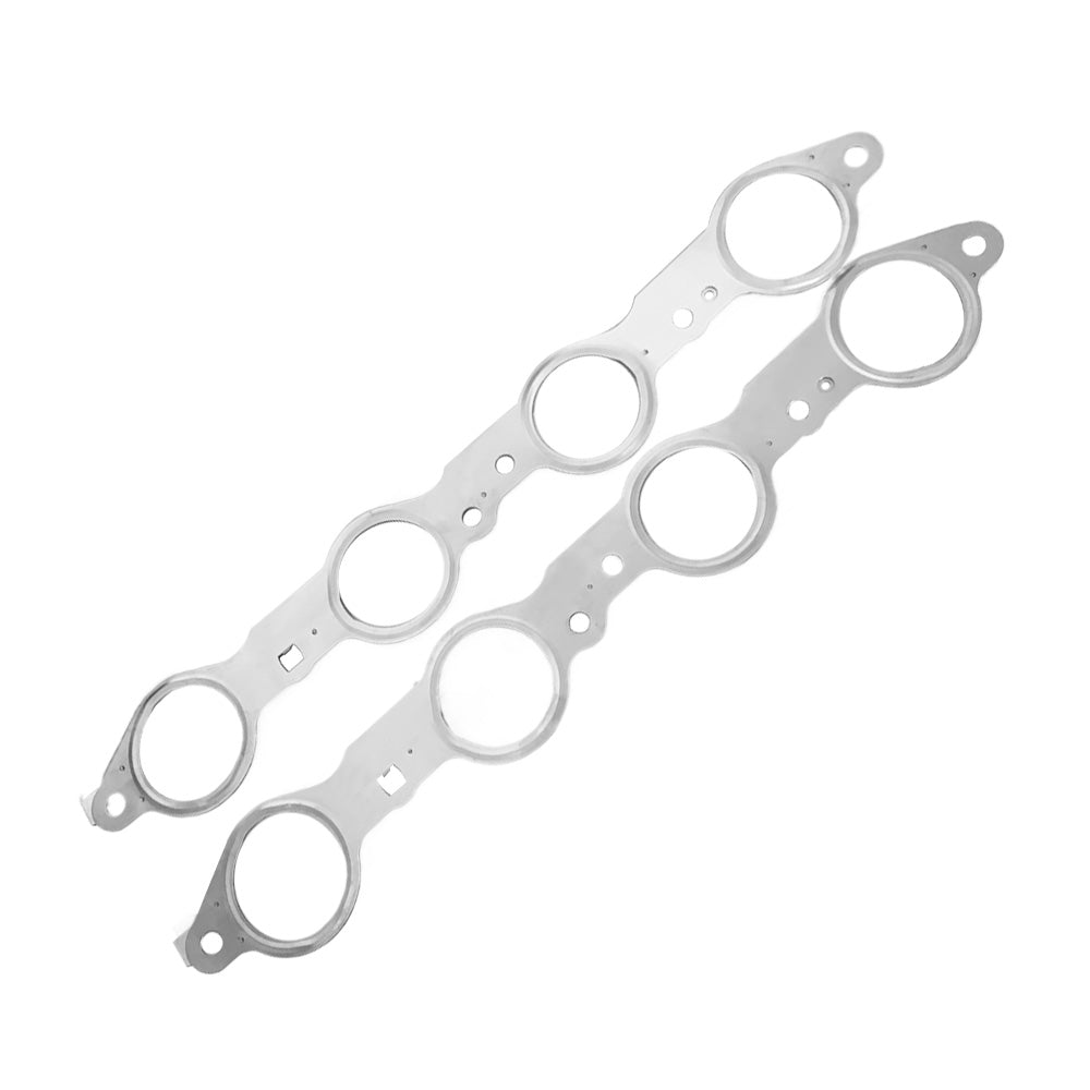 1 Pair Exhaust Manifold Header Gasket Suitable For LS LS1 4.8 5.3 5.7 6.0 6.2L-2