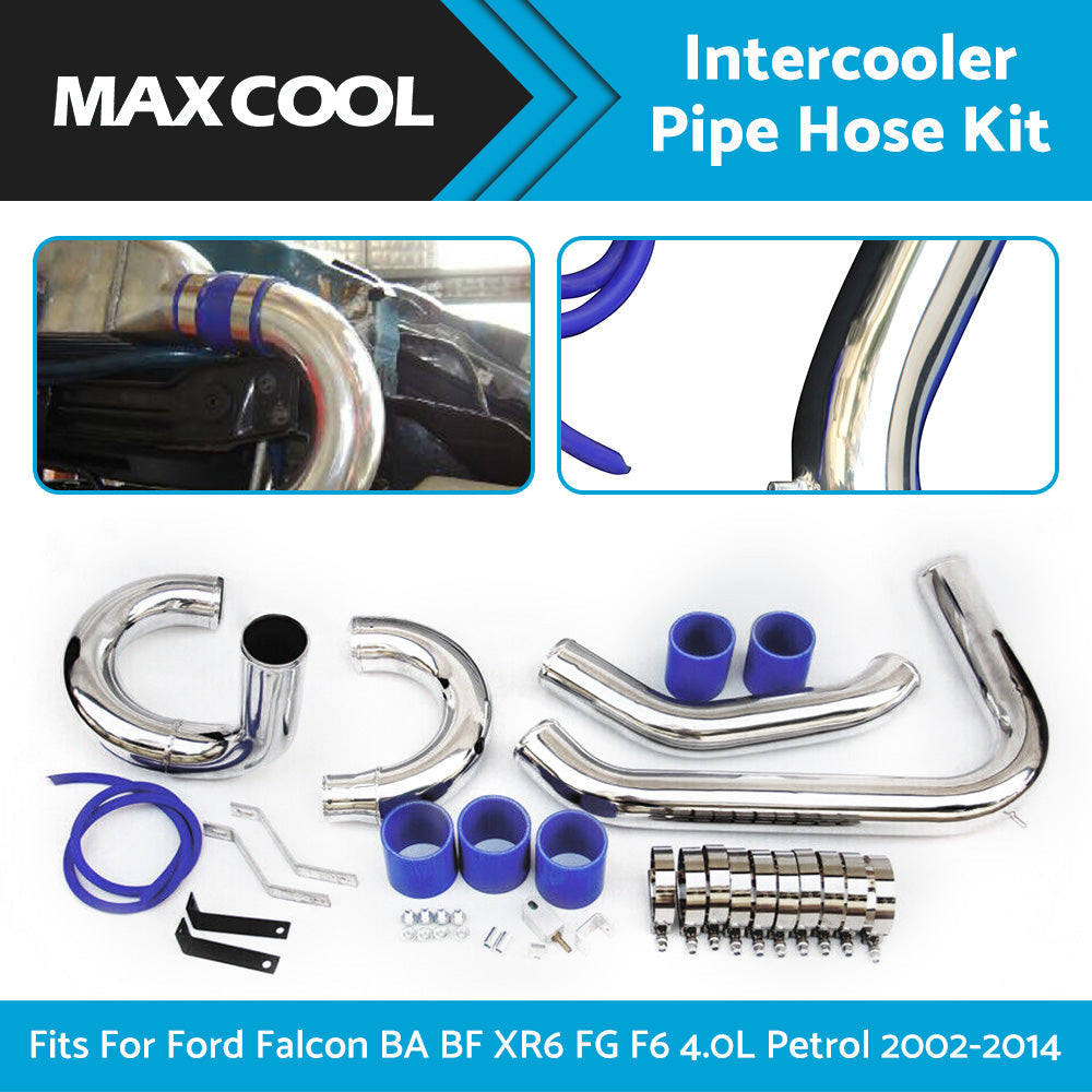 INTERCOOLER PIPE HOSE KIT for FORD FALCON BA BF 4. 0 XR6 F6 TYPHOON PETROL 02-14-4