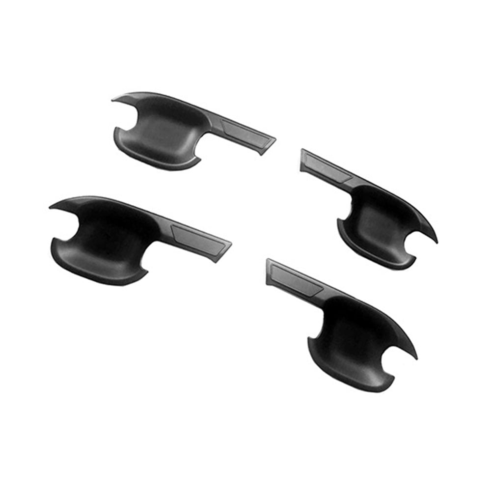 Matte Black Exterior Door Handle Cover Trim Suitable For Isuzu D-Max 2021-2022-4