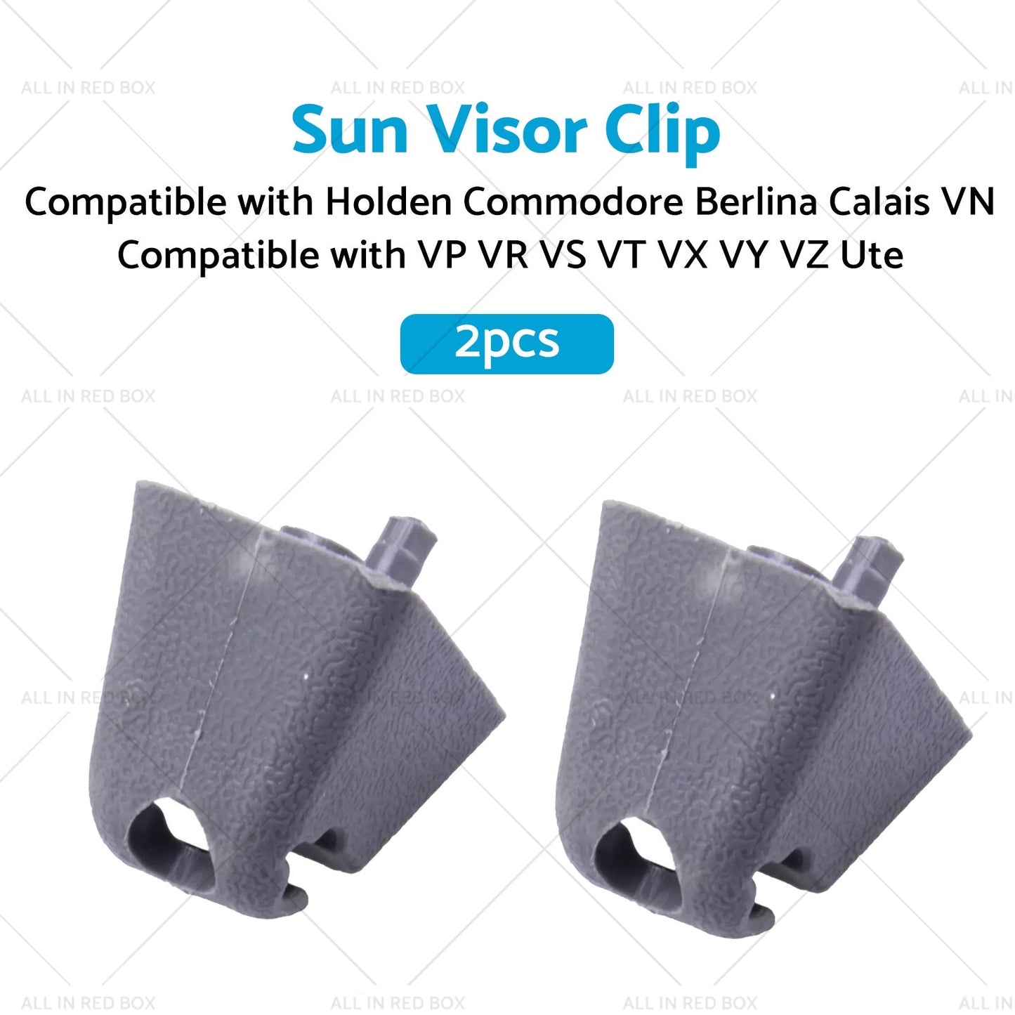 2xSun Visor Clip For Holden Commodore Berlina Calais VN VP VR VS VT VX VY VZ Ute-1