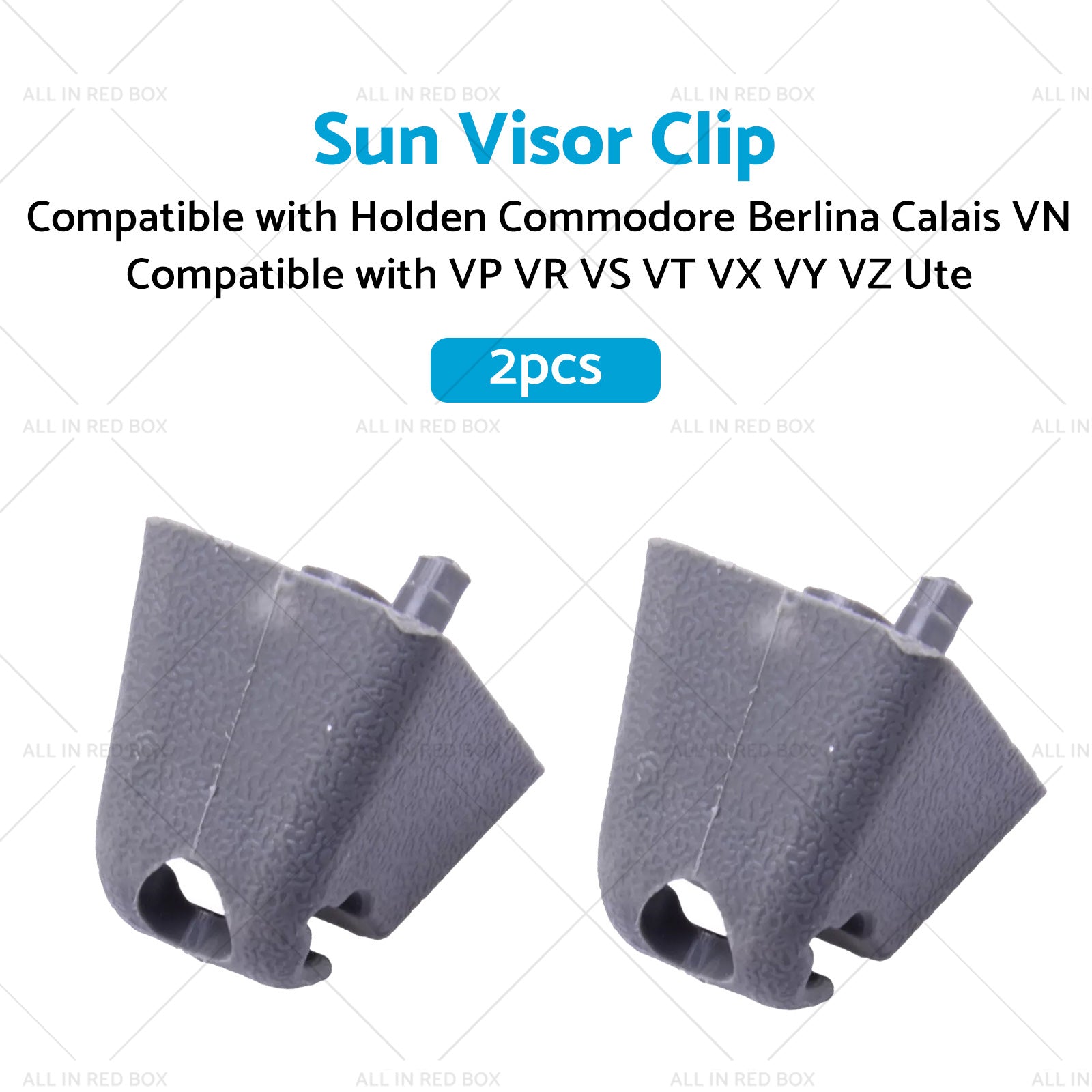 2xSun Visor Clip For Holden Commodore Berlina Calais VN VP VR VS VT VX VY VZ Ute-1