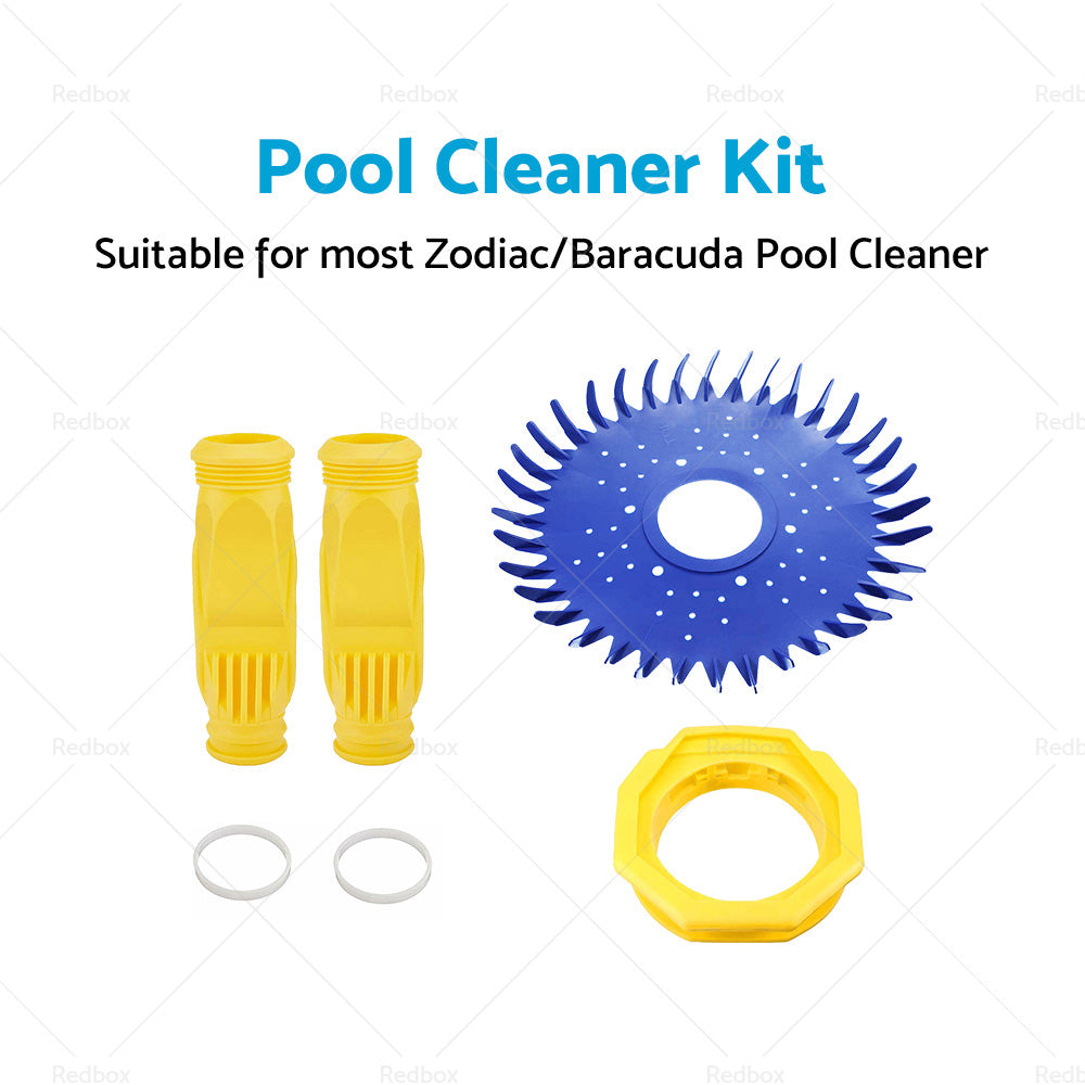 Suitable For Zodiac Baracuda Pool Cleaner Kit 2X Diaphragm 1X Skirt or Disc 1X Foot-2
