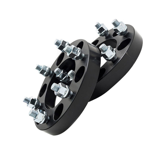 25mm 6x139.7 (5.5") M12x1.5 Wheel Spacers Suitable For Toyota Hilux 2005-2020 / Mitsubishi Pajero 2003-2016-1