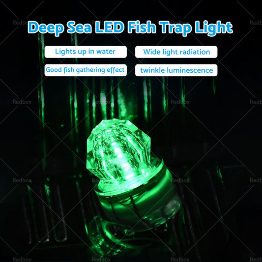 LED Flash Fishing Light Deep Drop Underwater Squid Strobe Bait Lure Lights Lamp-1