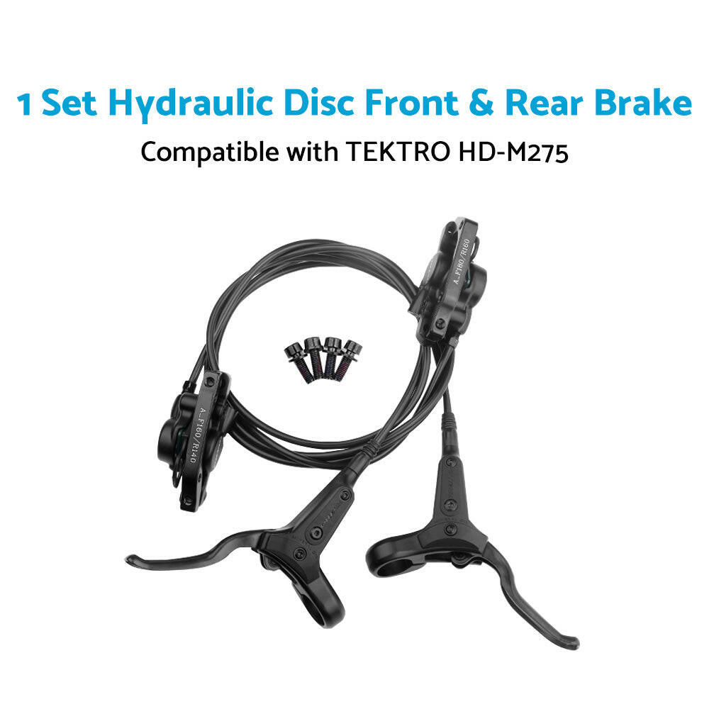 Folding Car Oil Pressure Disc Brake Kit Front & Rear 900mm 1650mm Suitable For M275N-3
