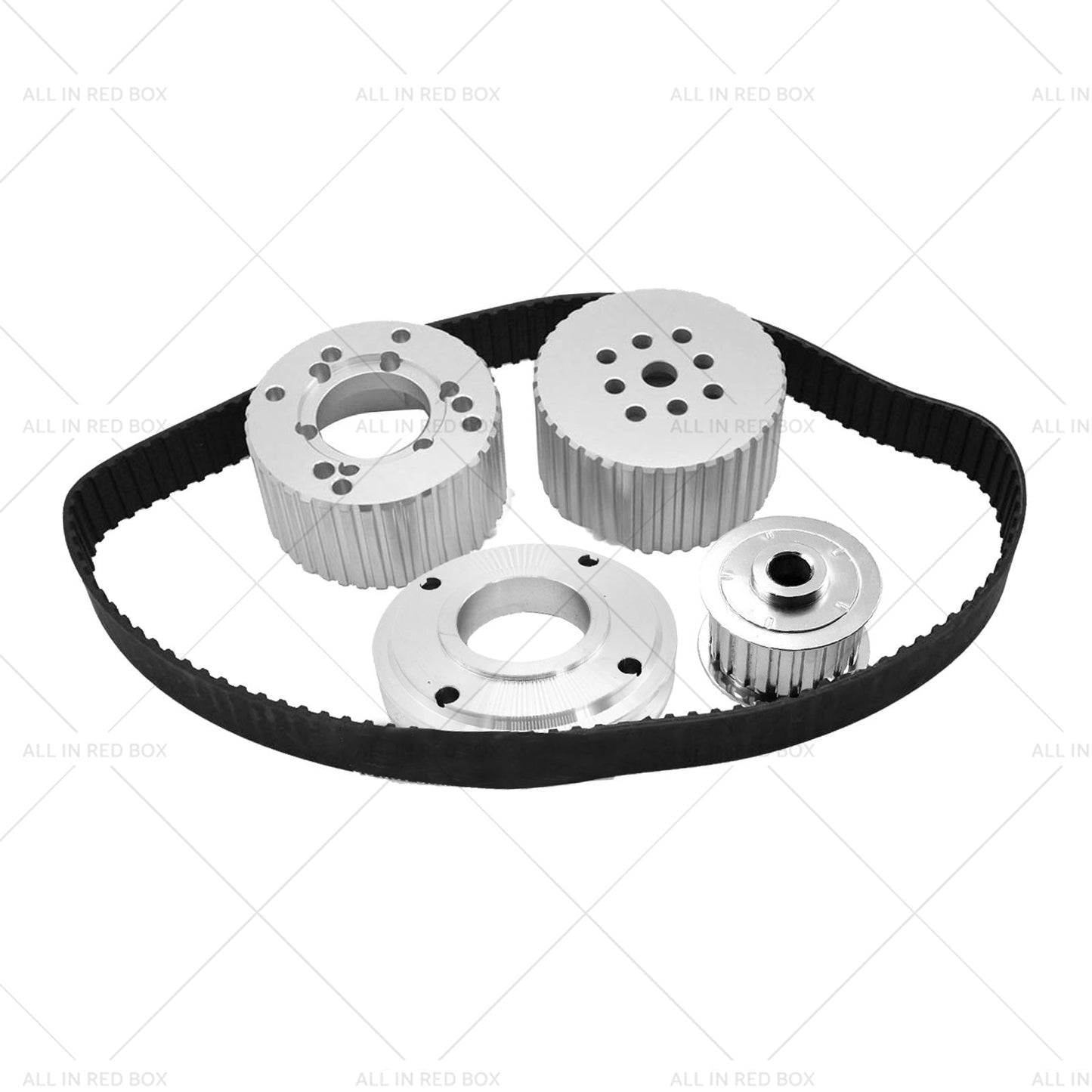 Suitable For Holden 253 304 308 Gilmer Drive Kit With Powersteering Pulley-2