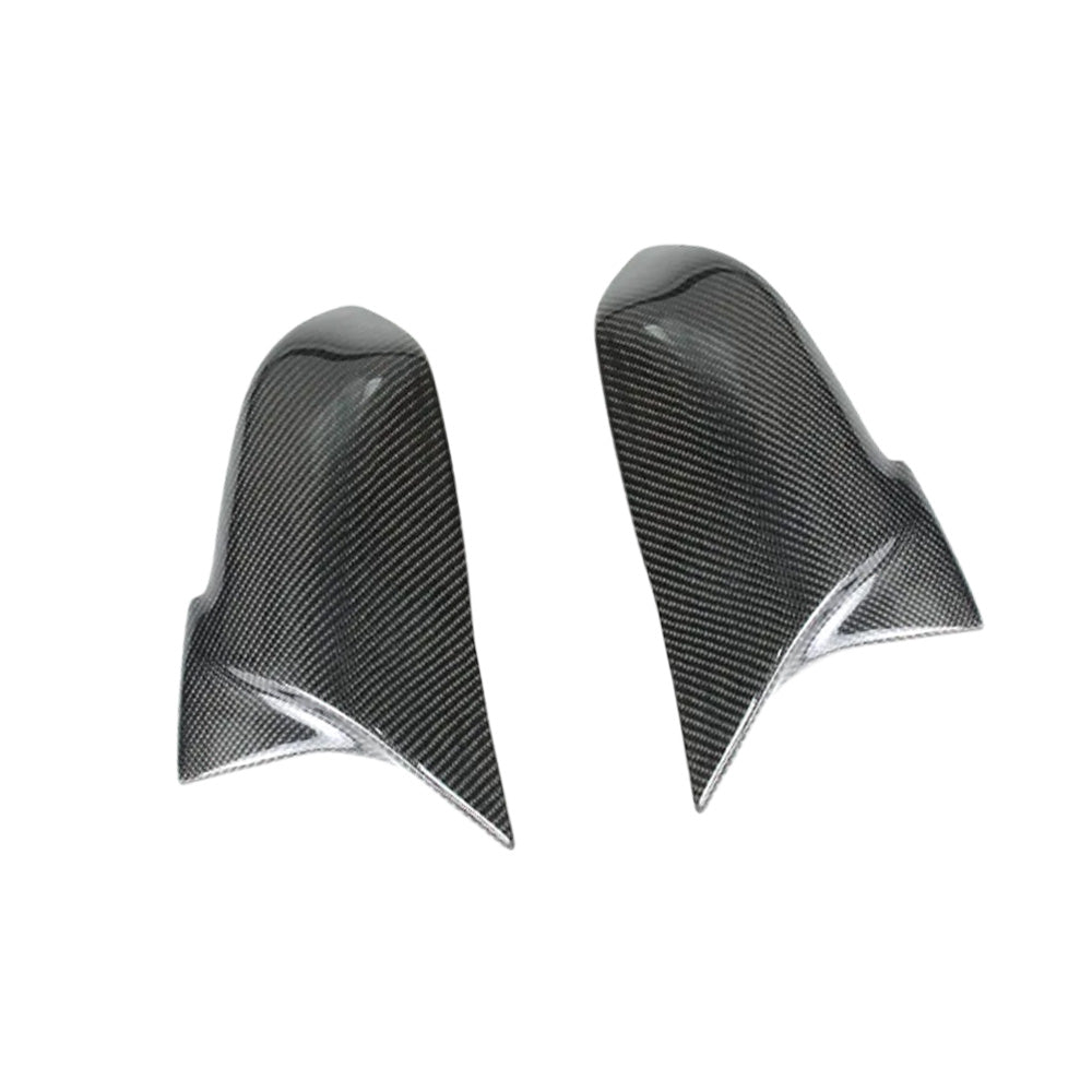 Carbon Fibre Side Mirror Cover Caps Suitable for  BMW F20 F21 F22 Series 1 2 3 4-0
