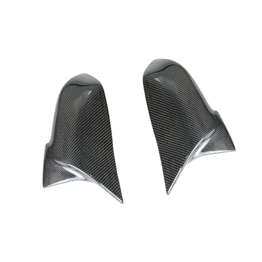 Carbon Fibre Side Mirror Cover Caps Suitable for  BMW F20 F21 F22 Series 1 2 3 4-0