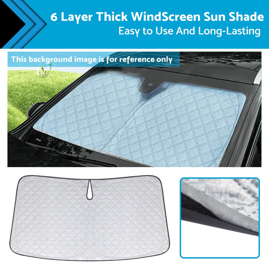 6 Layer WindScreen Sun Shade Suitable for Kia Carnival 2014-2024 UV Protection-1