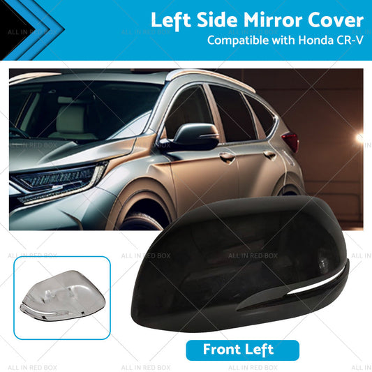 LH Mirror Cover Housing Cap Suitable for Honda CR-V 12- NH731P Crystal Black-0