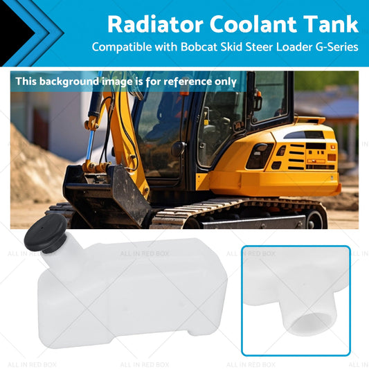 Radiator Water Coolant Reservoir Tank Suitablefor Bobcat 653 742 743 751 6576660-0