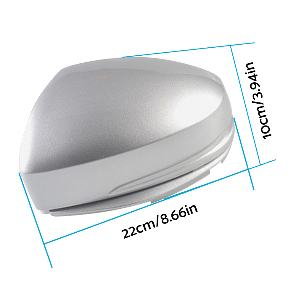 Left Wing Mirror Cap Cover Suitable For Honda Jazz GK 15-18 City 14-18 LH Silver-1