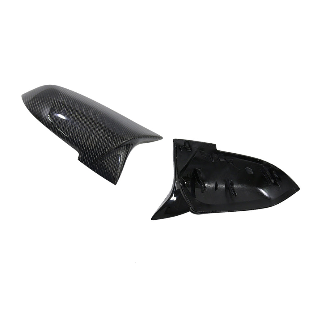 Carbon Fibre Side Mirror Cover Caps Suitable for  BMW F20 F21 F22 Series 1 2 3 4-2