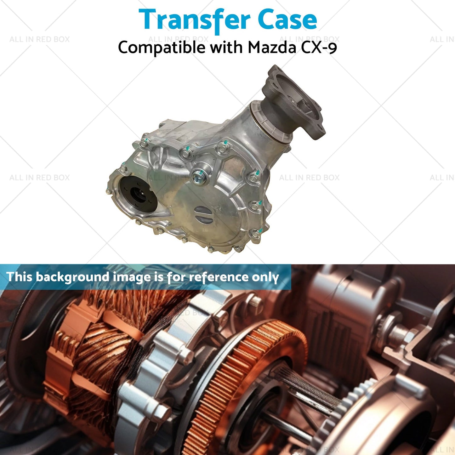 Transmission Transfer Case Suitable for Mazda CX-9 AWD 2007-2015 AW21-27-500P-9U-4