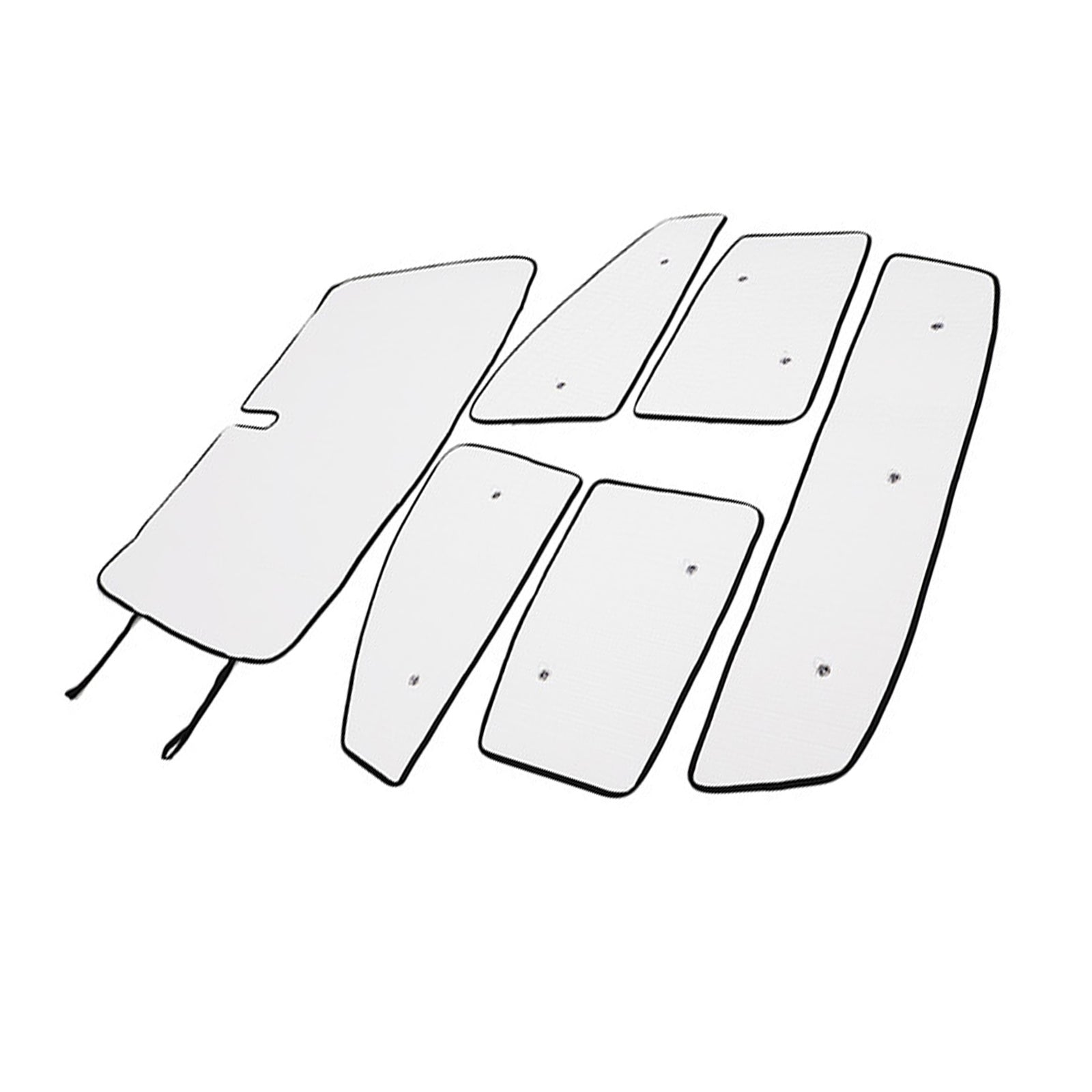 6x Car Sunshade Window Sun Shade Windscreen Visor Suitable For Ford Ranger 2015-2024-2