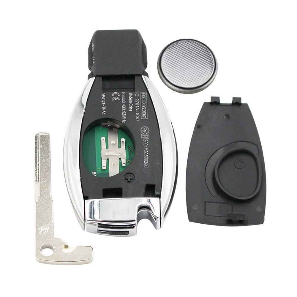 3 Buttons 433MHz Remote Car Key Suitable For Mercedes-Benz A-Class / E-Class / S-Class / G-Class / CLK / SLK / ML-Class 1997-2015-4