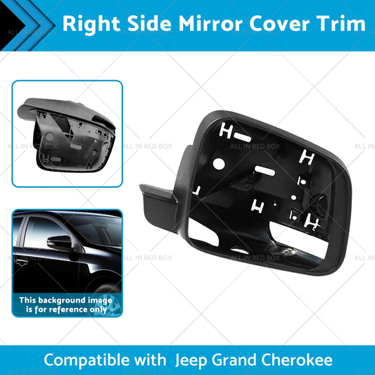 Right Side Mirror Cover Trim Frame Suitable for Jeep Grand CherokeeWK 2010-on-1