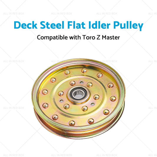 116-4667  or  132-9424 Deck Steel Flat Idler Pulley Suitable for Toro Z Master-1