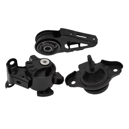 3Pcs Engine Mount Front+Left+Right Suitable For Honda Jazz GD1 GD3 L13A1 L15A1-0