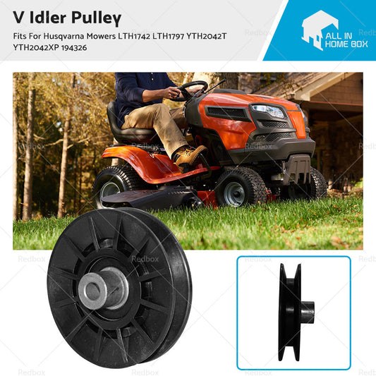 V Idler Pulley fits Husqvarna Mowers LTH1742 LTH1797 YTH2042T YTH2042XP 194326-0