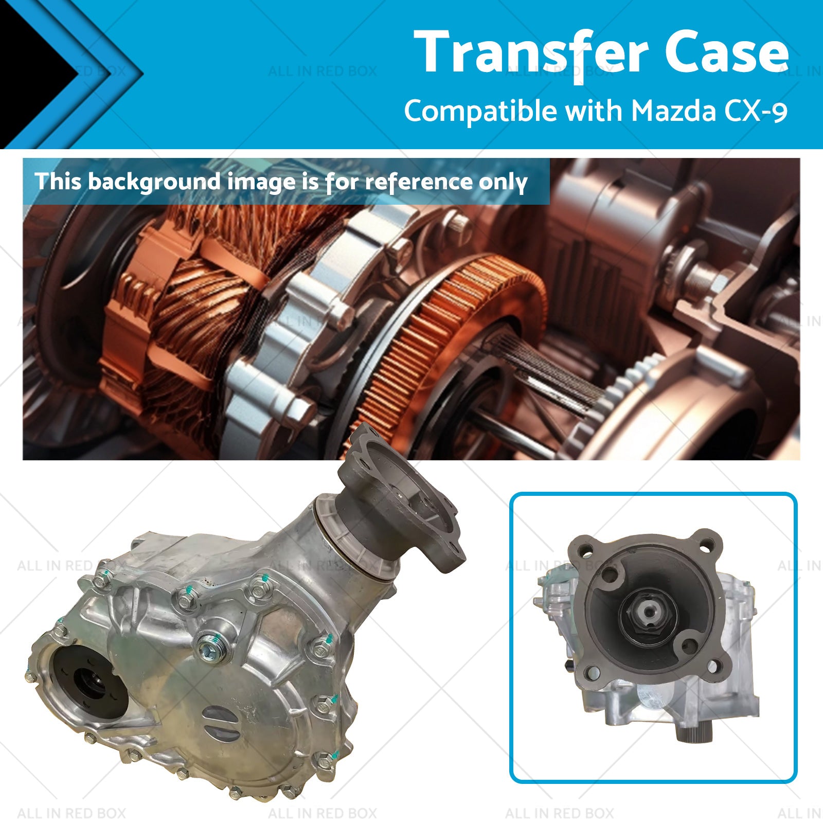 Transmission Transfer Case Suitable for Mazda CX-9 AWD 2007-2015 AW21-27-500P-9U-0