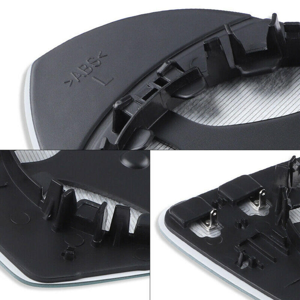 Left Mirror Glass Suitable For VW Golf MK7 MK7.5 2013-2018 Heated Convex w/ Base-2