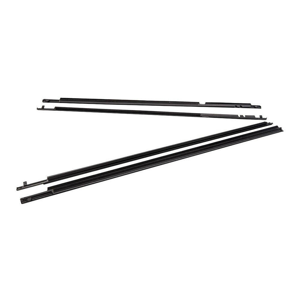 4x Window Glass Seals Weather Strip Suitable For Toyota Corolla Sedan 2009-2012-2