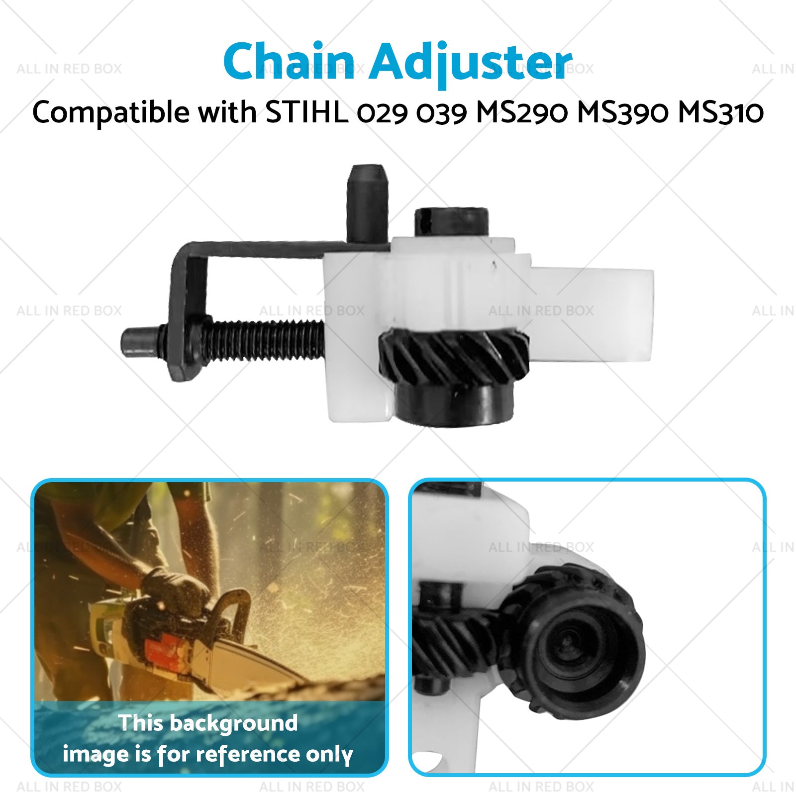 Suitable for Stihl MS290 MS390 029 039 Chainsaw Chain Adjuster 1127 007 1003-4