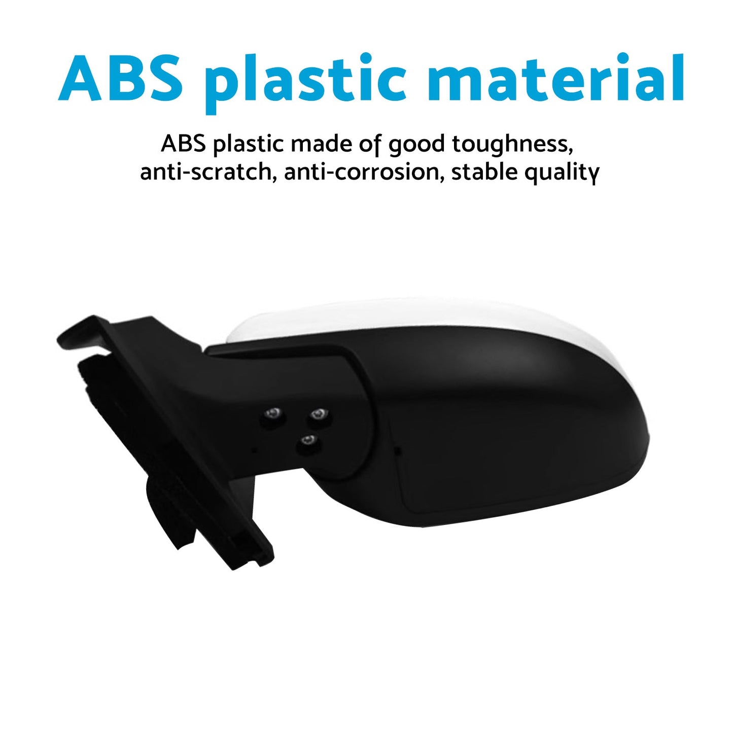 Right Side White Door Mirror Suitable for Mazda 2 DE Genki NEO MAXX 2007-2014-2